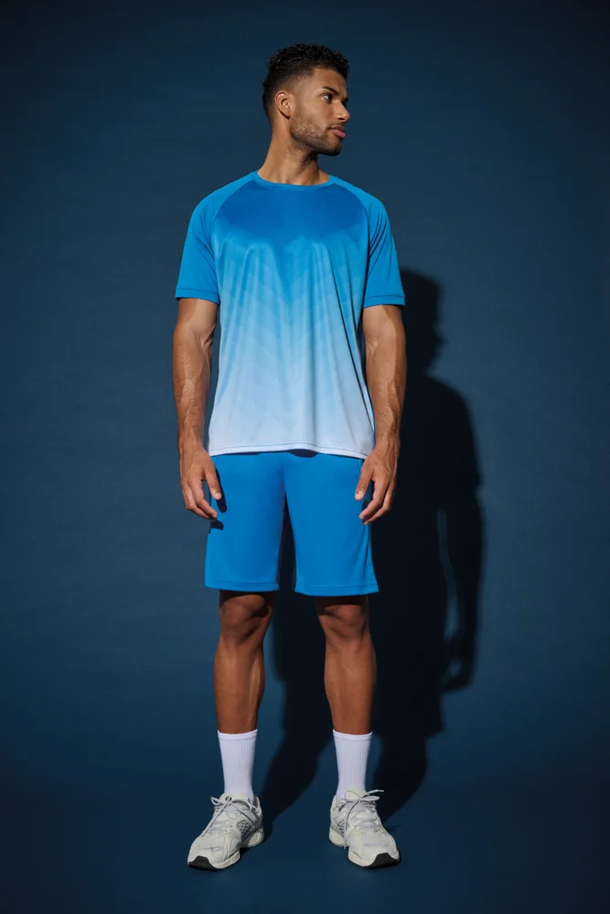Unisex Sport Shirt mit Farbverlauf