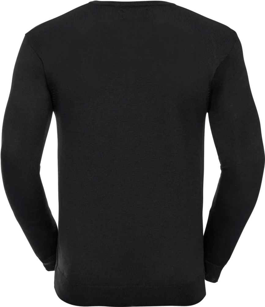 V-Ausschnitt Strickpullover