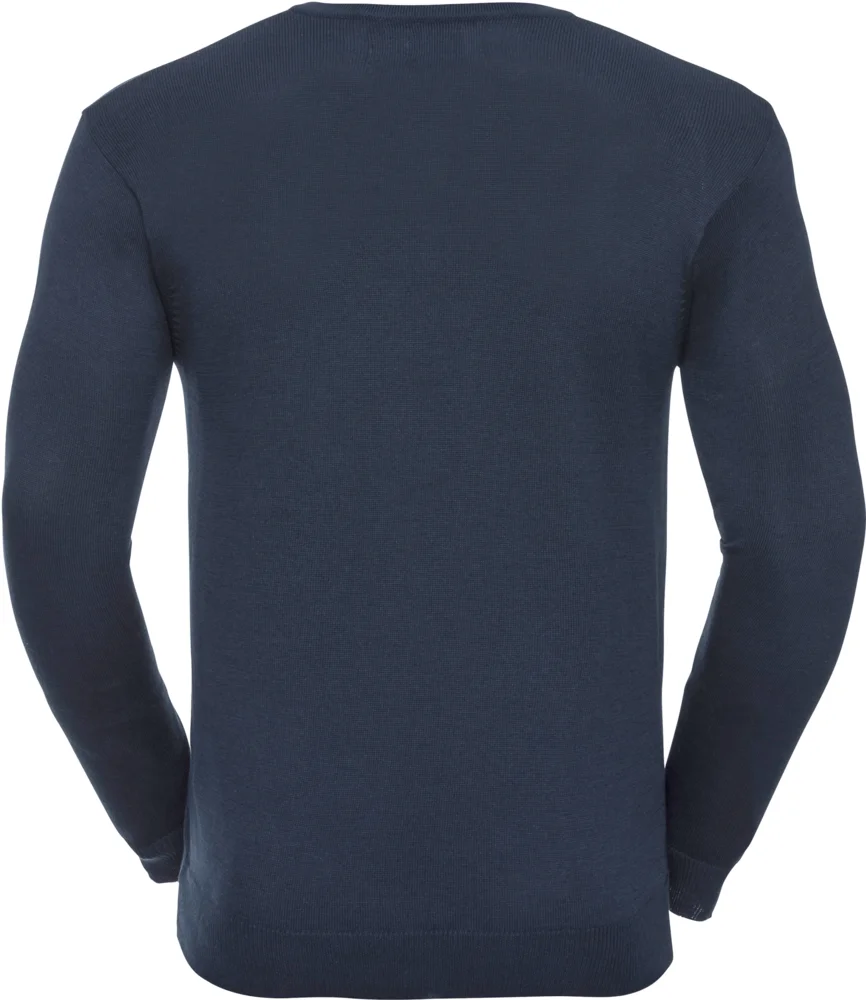 V-Ausschnitt Strickpullover