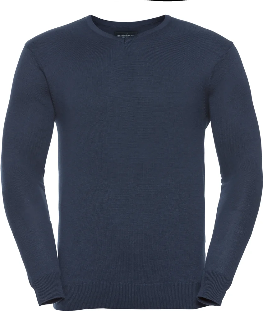 V-Ausschnitt Strickpullover