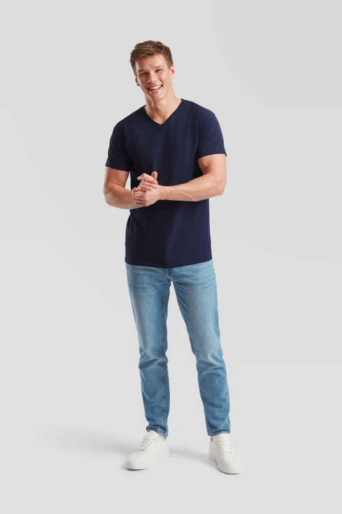 V-Ausschnitt T-Shirt