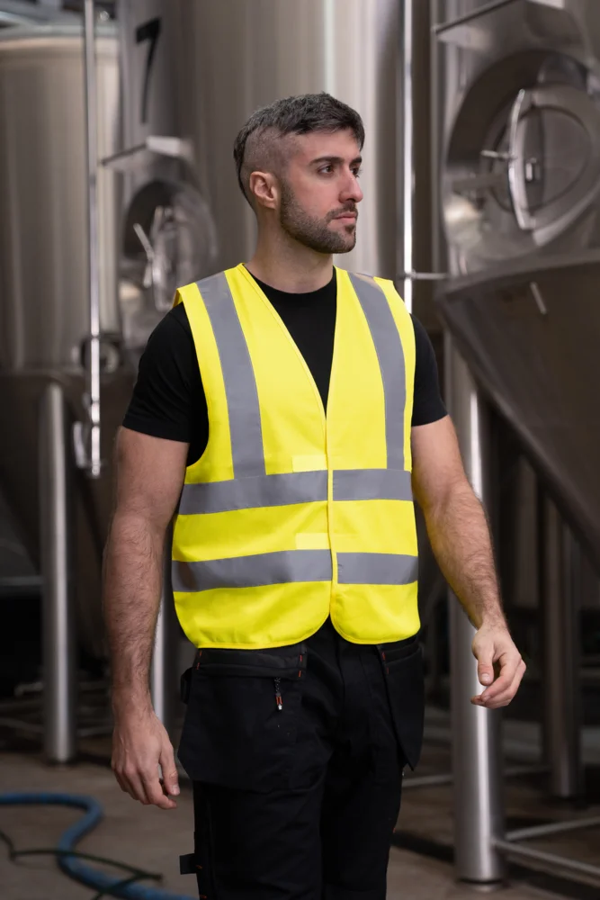 Four Reflective Strips Vest