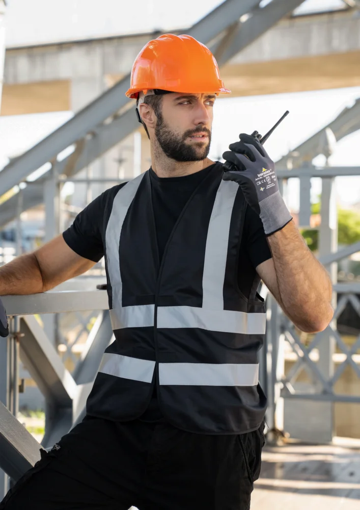 Four Reflective Strips Vest