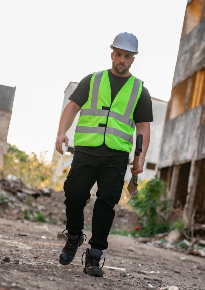 Four Reflective Strips Vest
