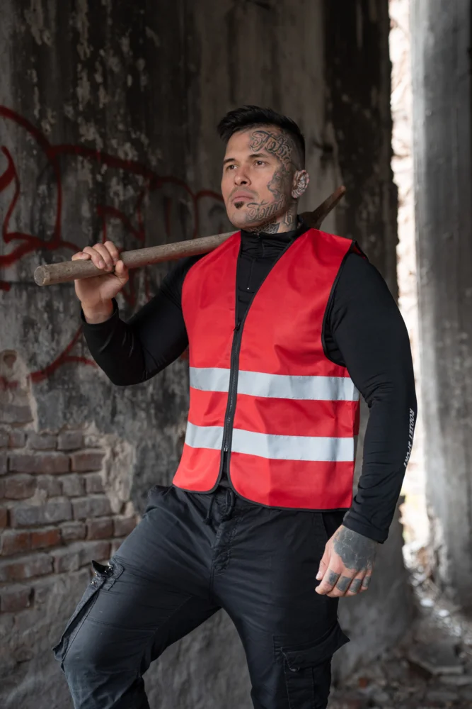 Safety Vest with zip