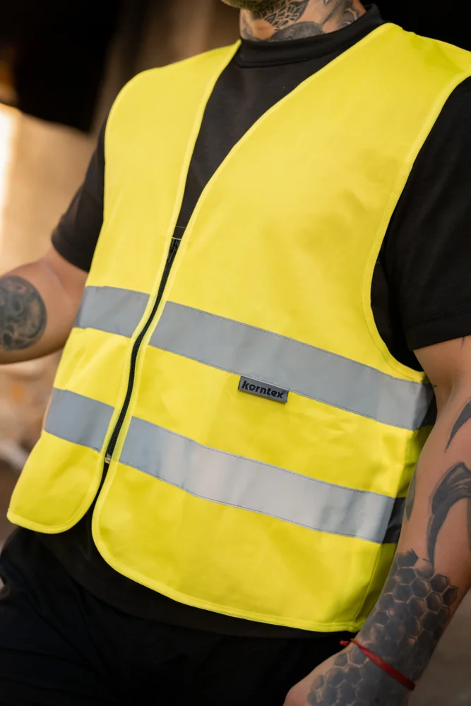 Safety Vest with zip