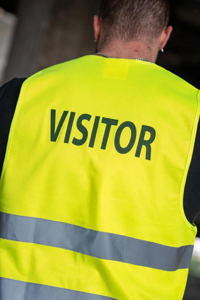 Warnweste "VISITOR"