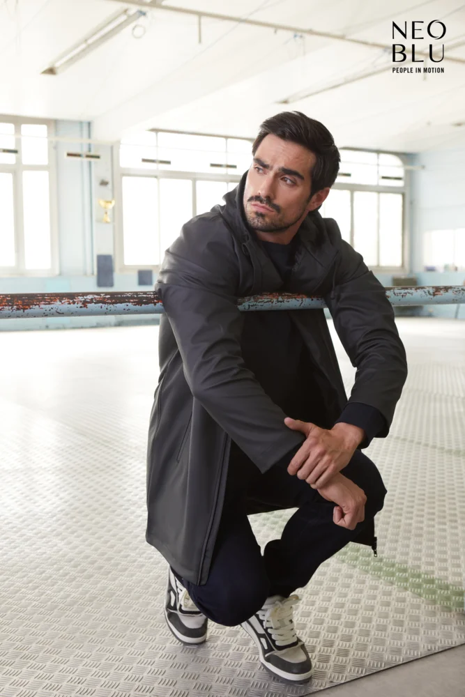 Wasserdichte Herren Wachsjacke