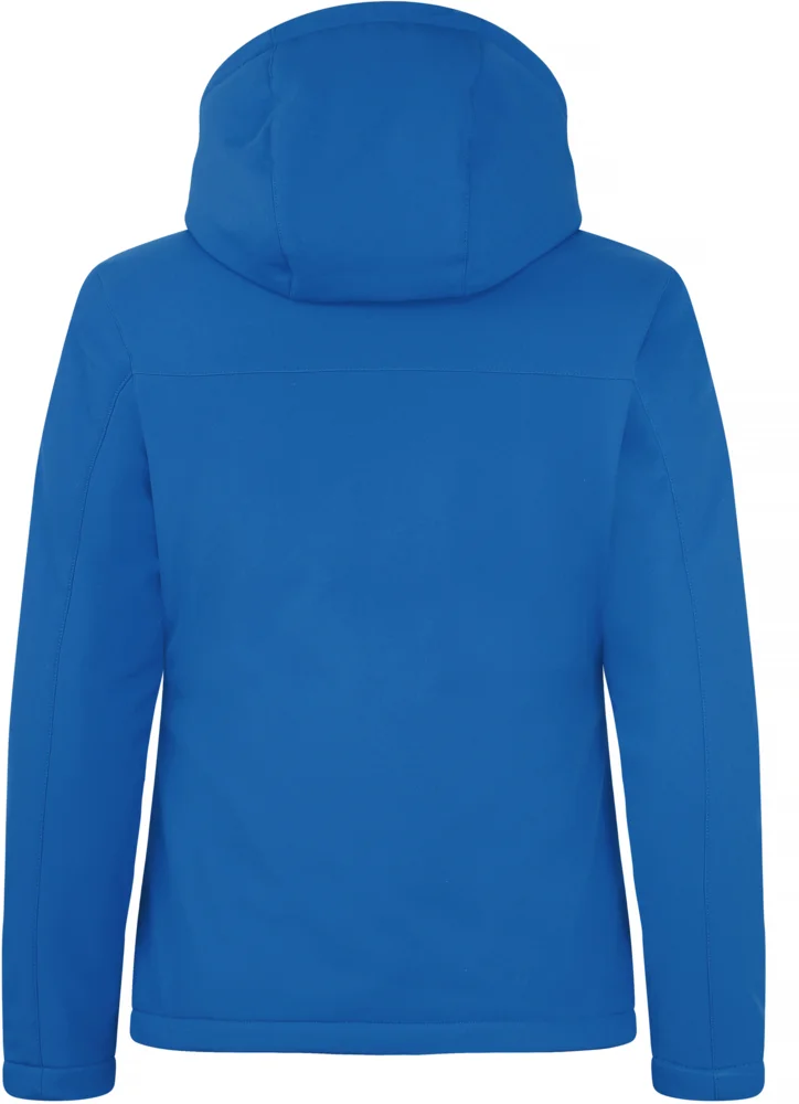 Ladies' Padded Hooded Softshell Jacket