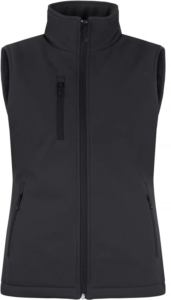 Ladies' Padded Softshell Vest