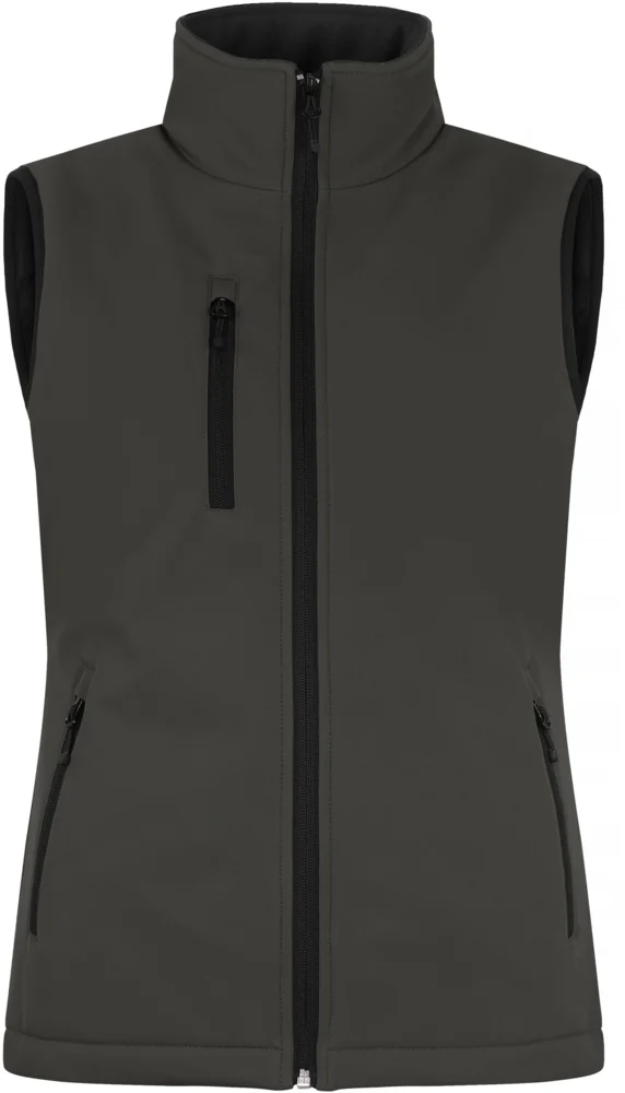 Ladies' Padded Softshell Vest