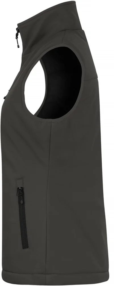 Ladies' Padded Softshell Vest