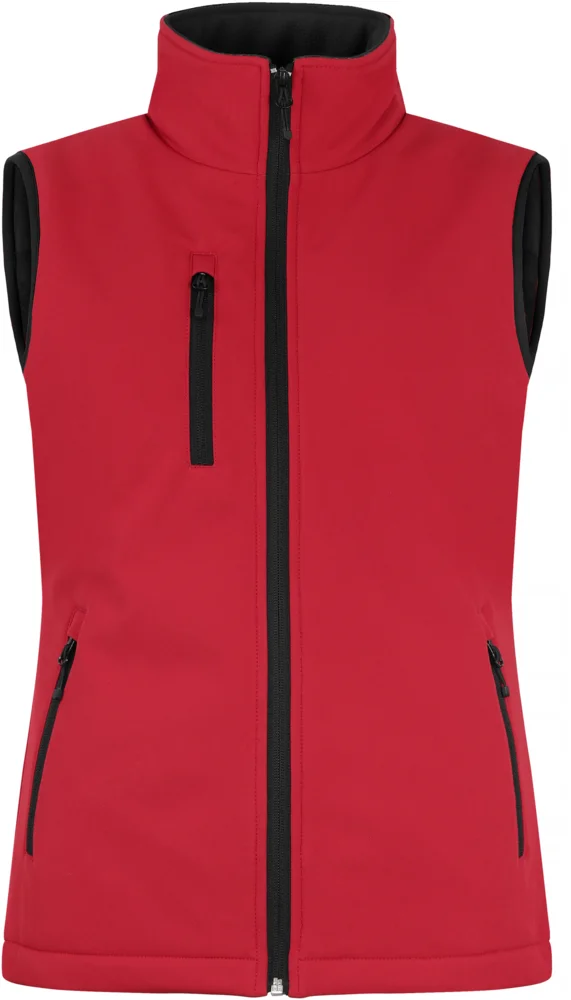 Ladies' Padded Softshell Vest