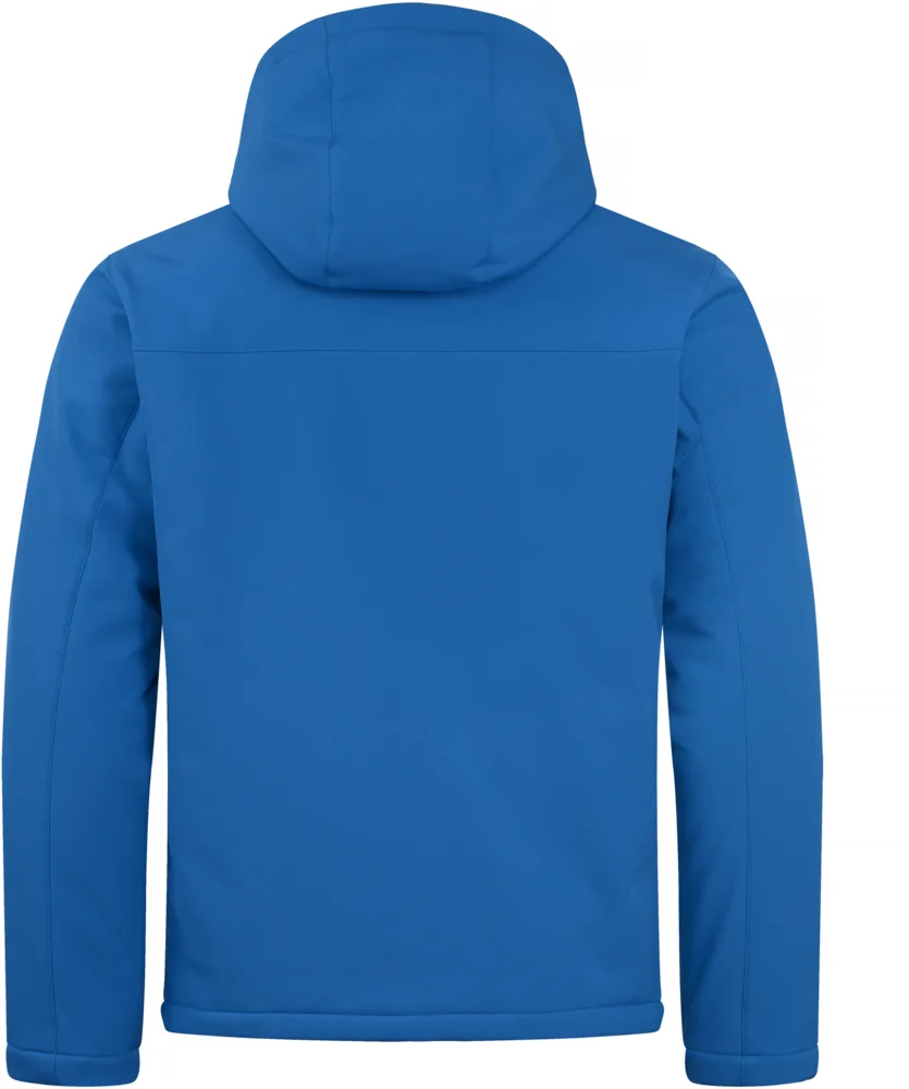 Wattierte Herren Kapuzen Softshell Jacke