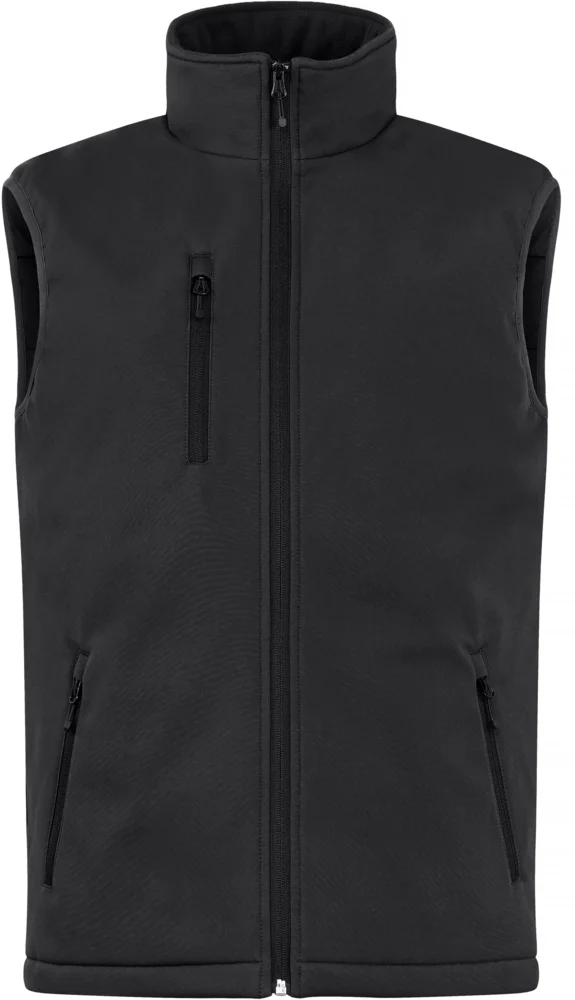 Wattierte Herren Softshell Weste