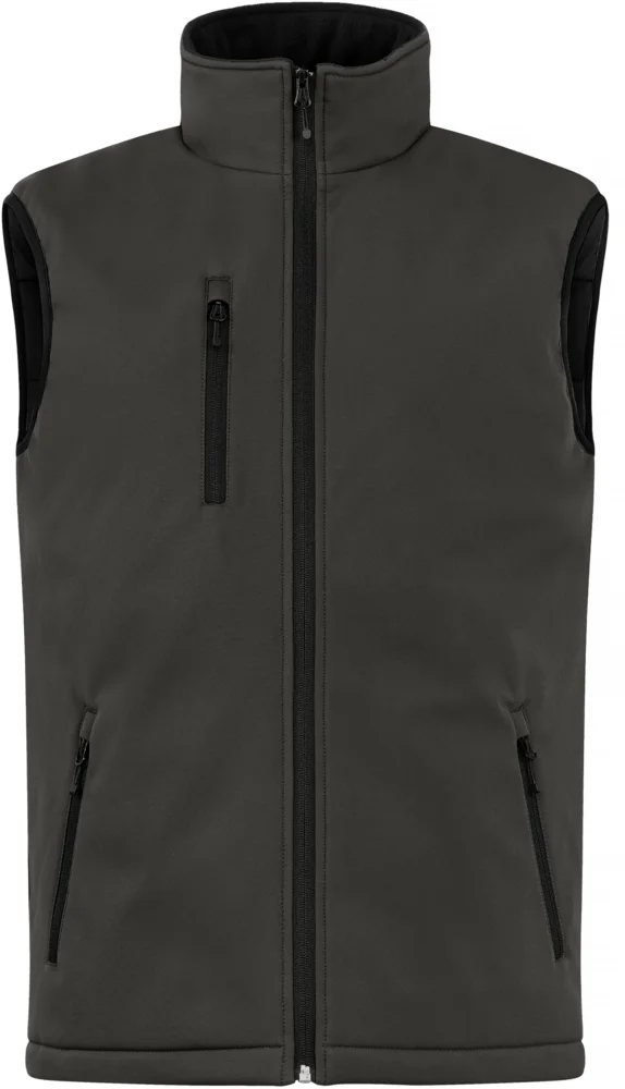 Wattierte Herren Softshell Weste