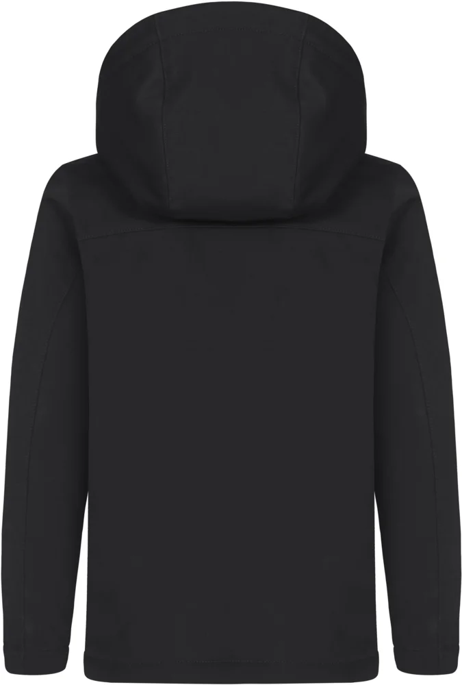 Wattierte Kinder Kapuzen Softshell Jacke