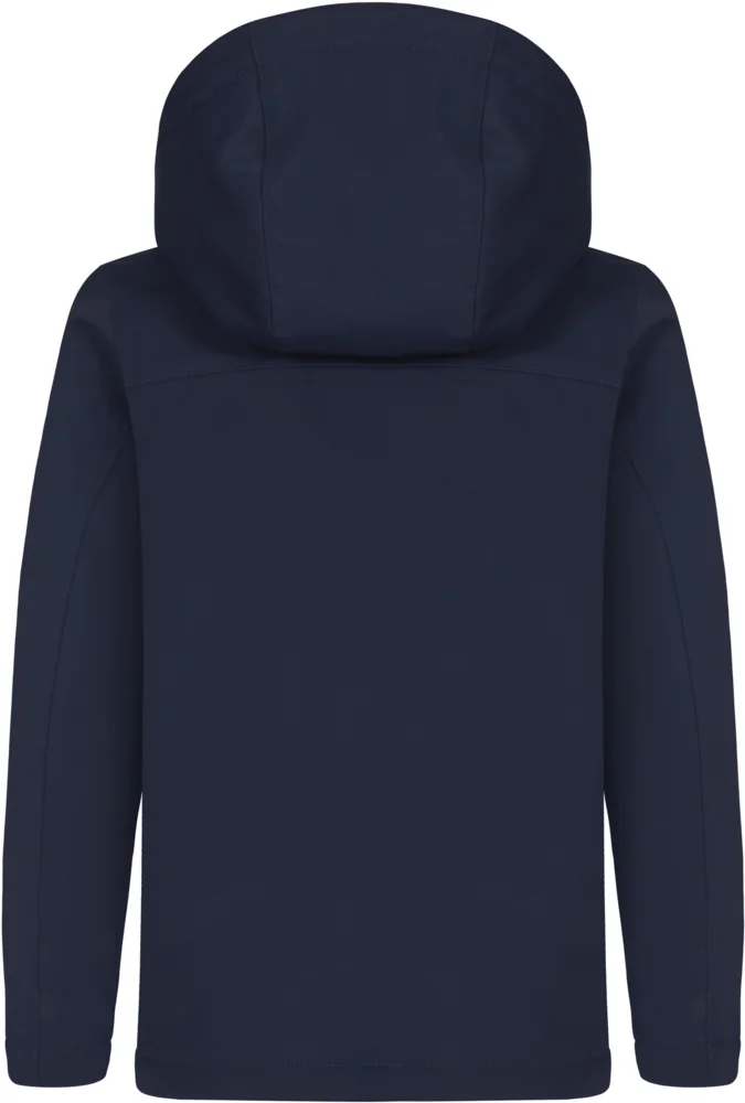 Wattierte Kinder Kapuzen Softshell Jacke