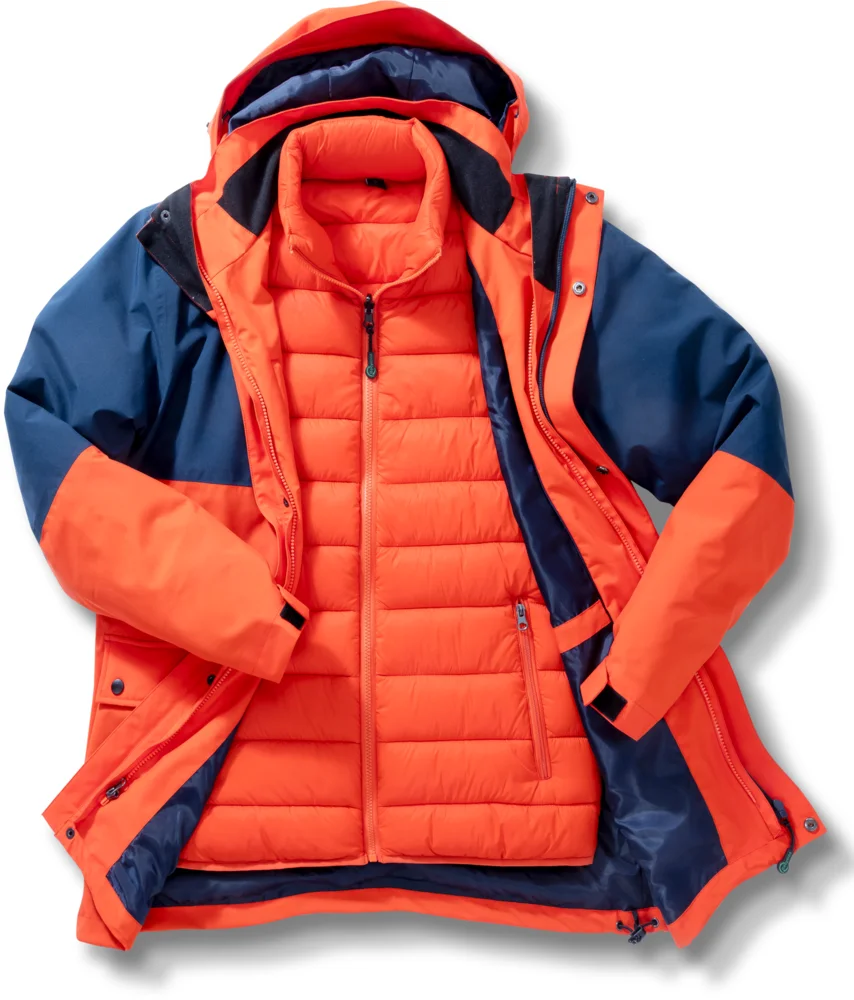 Wattierte Ripstop 3-in-1 Jacke