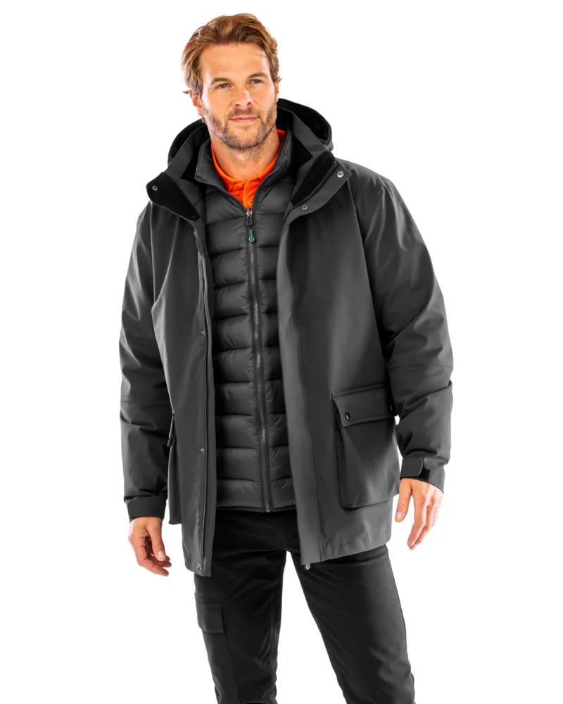 Wattierte Ripstop 3-in-1 Jacke