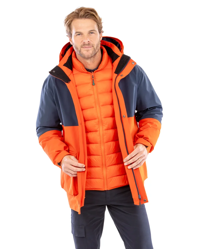 Wattierte Ripstop 3-in-1 Jacke