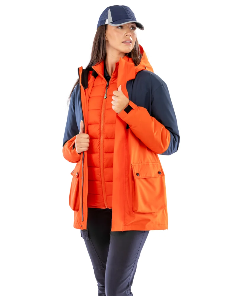 Wattierte Ripstop 3-in-1 Jacke