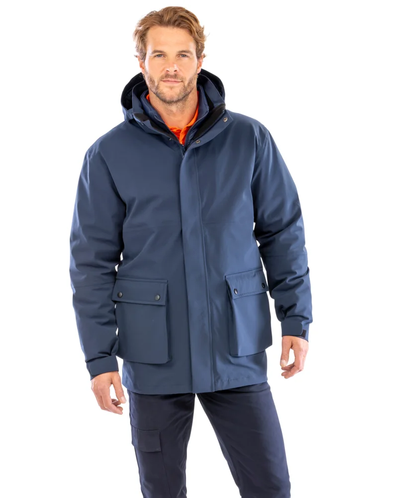 Wattierte Ripstop 3-in-1 Jacke