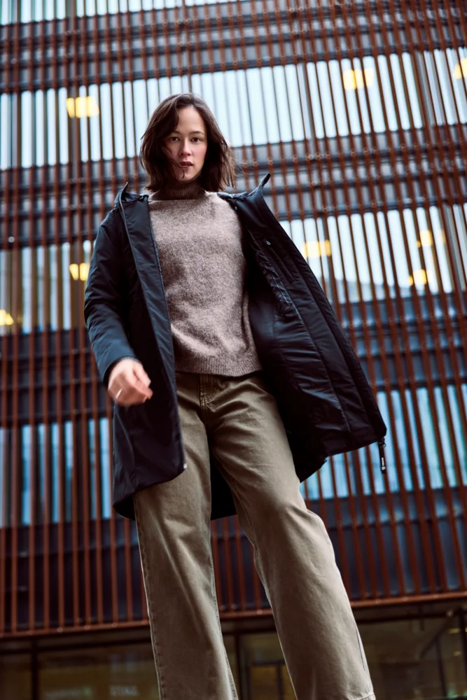 Wattierter Damen Parka