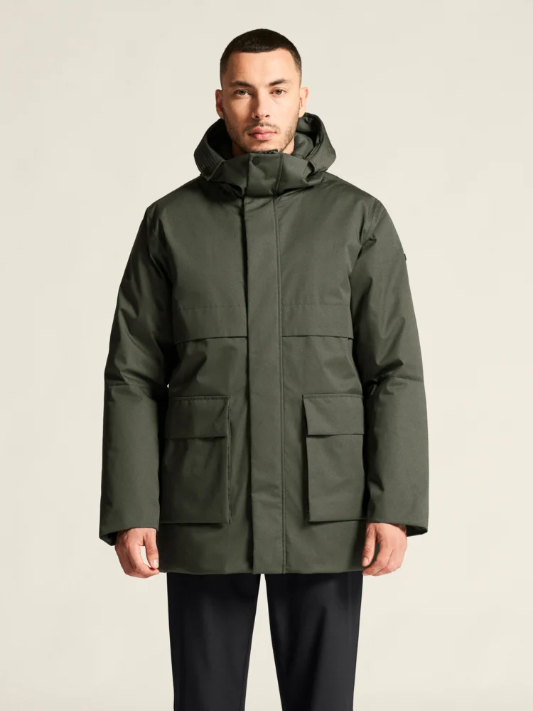Wattierter Herren Parka