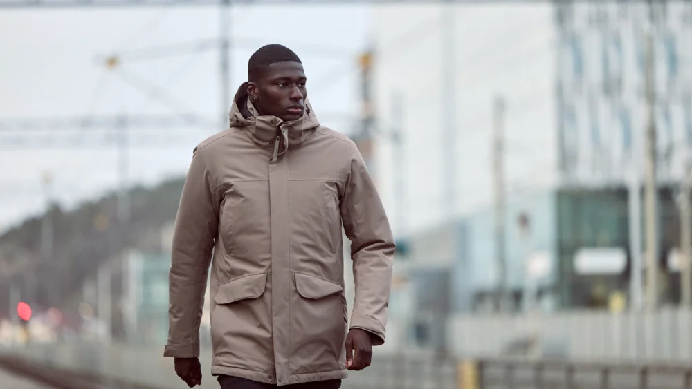 Wattierter Herren Parka