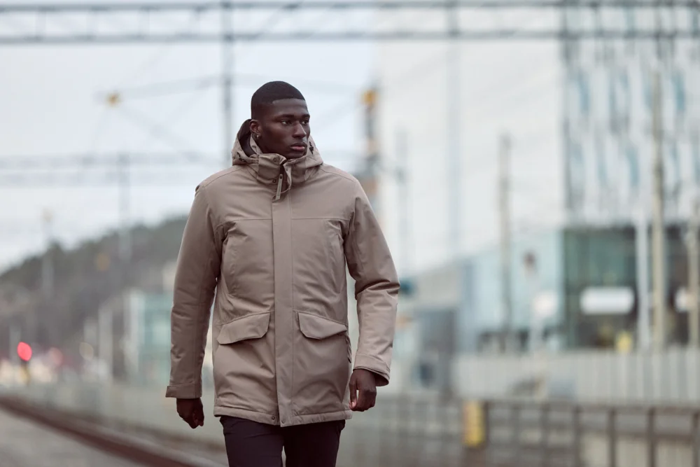 Wattierter Herren Parka