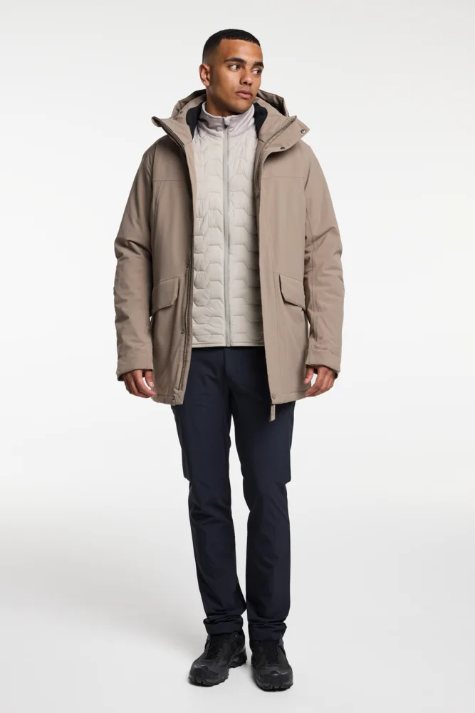 Wattierter Herren Parka