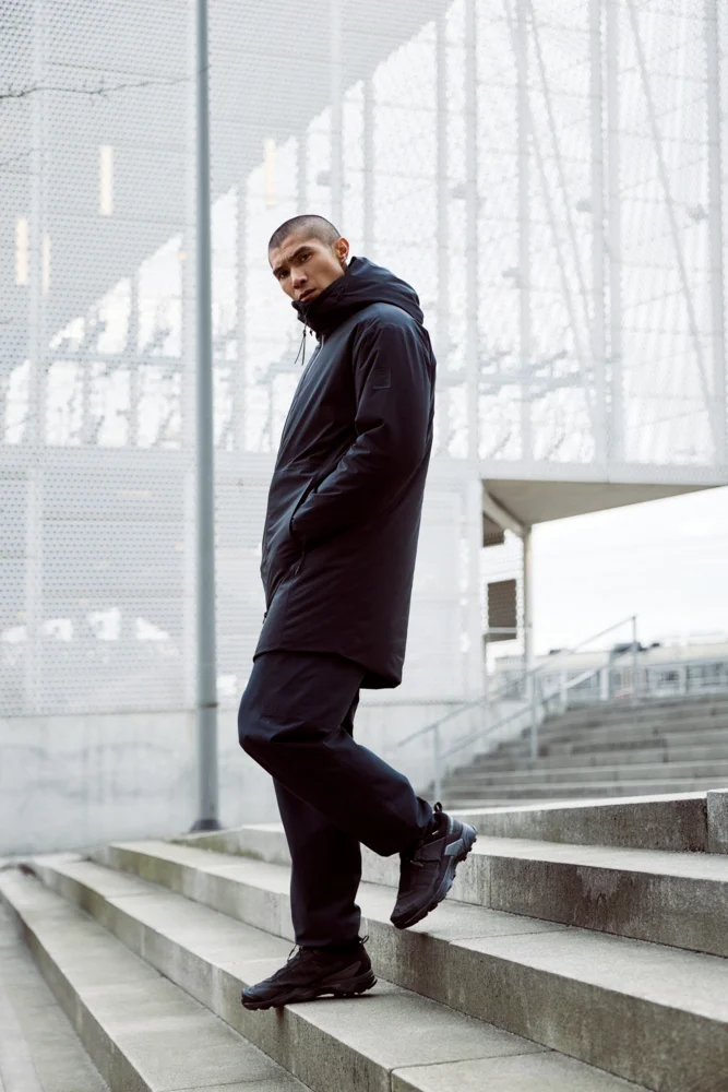 Wattierter Herren Parka