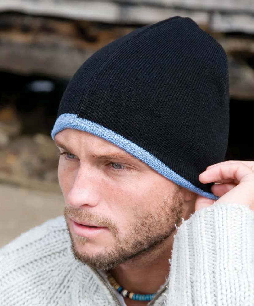 Reversible Knitted Hat