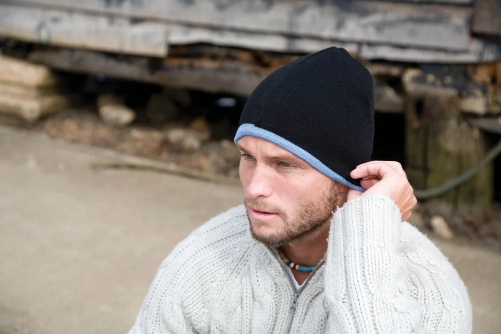 Reversible Knitted Hat