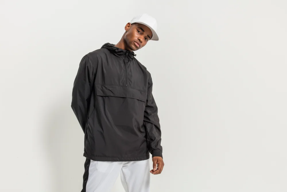 Windbreaker with 1/4 Zip