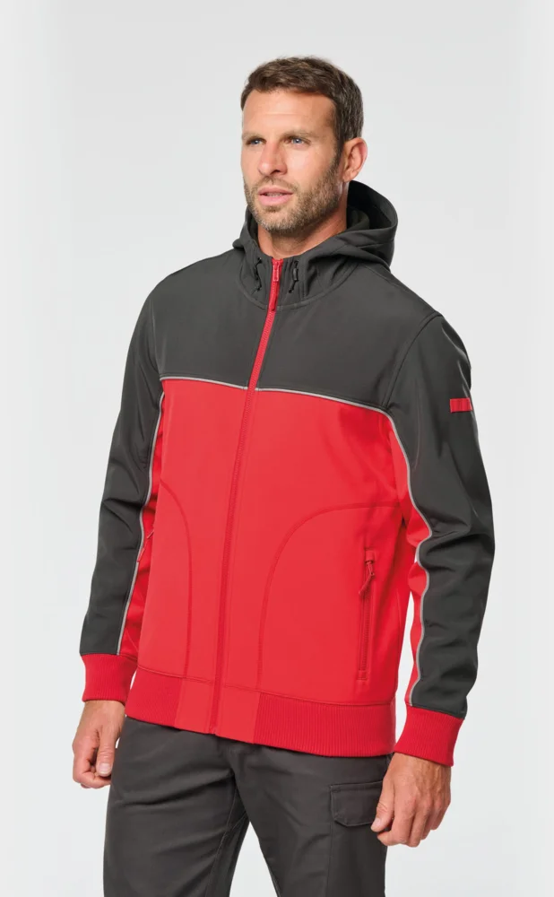 Workwear 3-Lagen Softshell Jacke