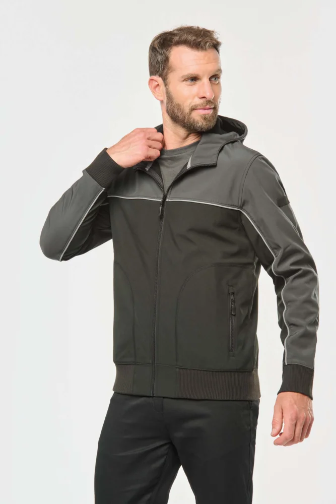 Workwear 3-Lagen Softshell Jacke