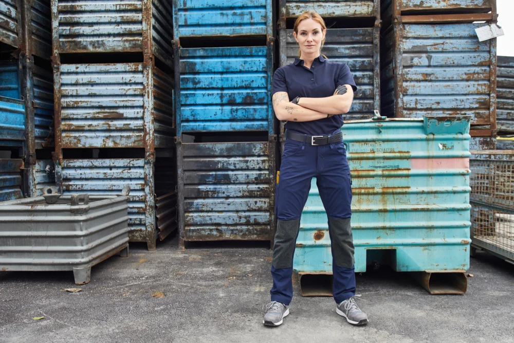 Workwear 4-Way Stretch Pants "Slim Line"