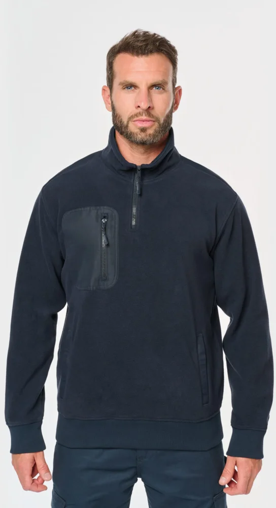 Workwear Fleece mit 1/4 Zip