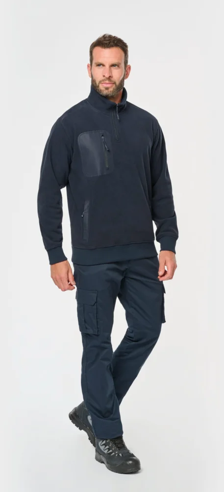 Workwear Fleece mit 1/4 Zip