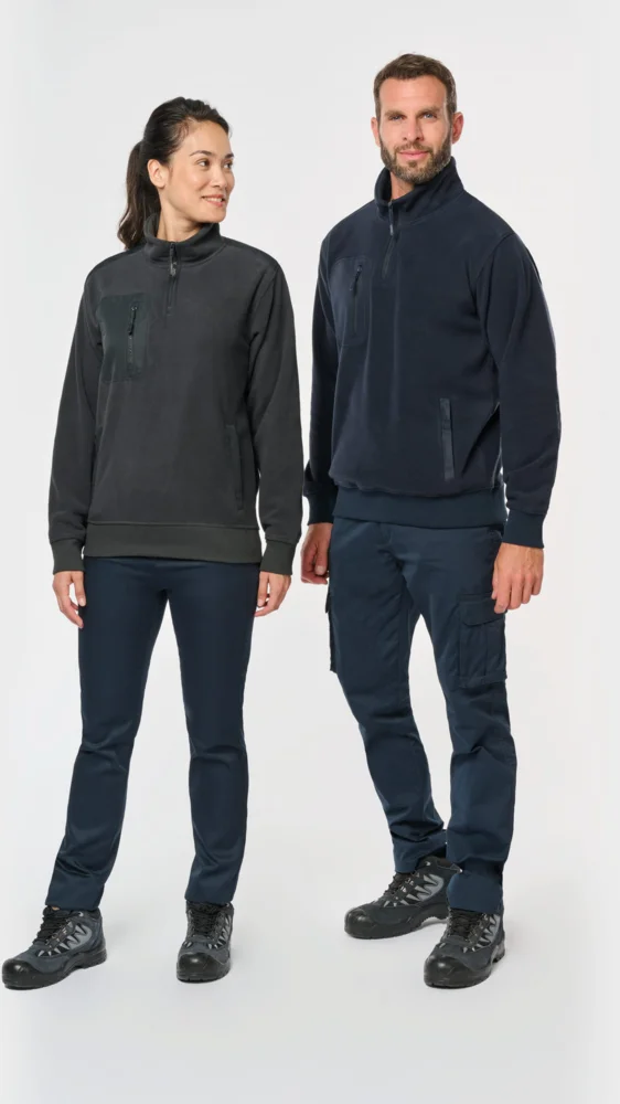 Workwear Fleece mit 1/4 Zip