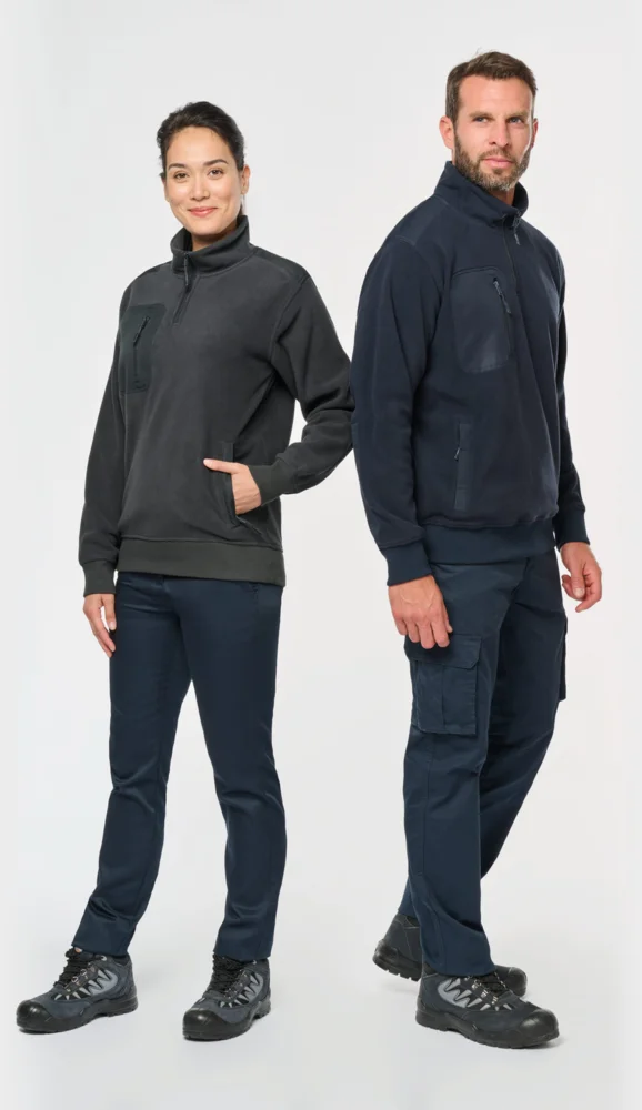 Workwear Fleece mit 1/4 Zip
