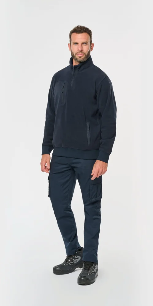 Workwear Fleece mit 1/4 Zip