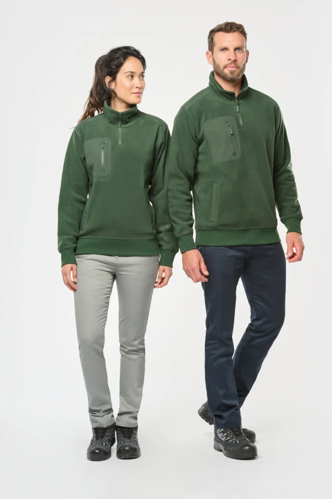 Workwear Fleece mit 1/4 Zip