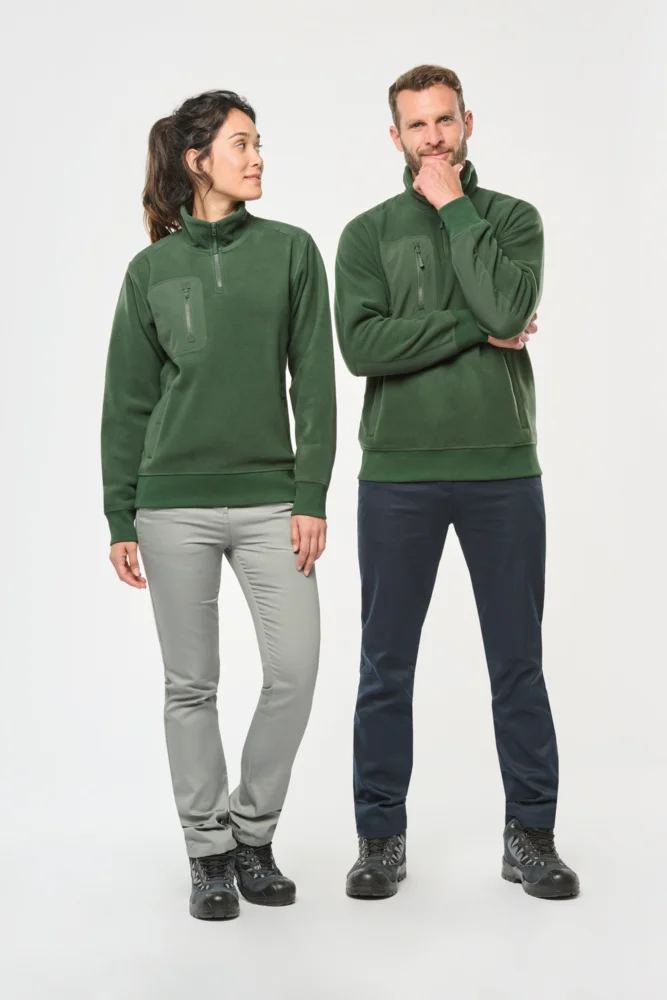 Workwear Fleece mit 1/4 Zip