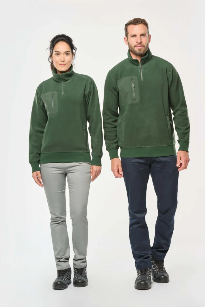 Workwear Fleece mit 1/4 Zip