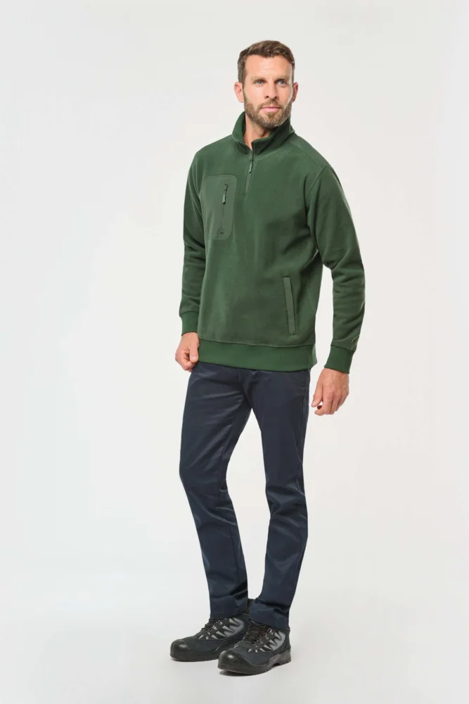 Workwear Fleece mit 1/4 Zip