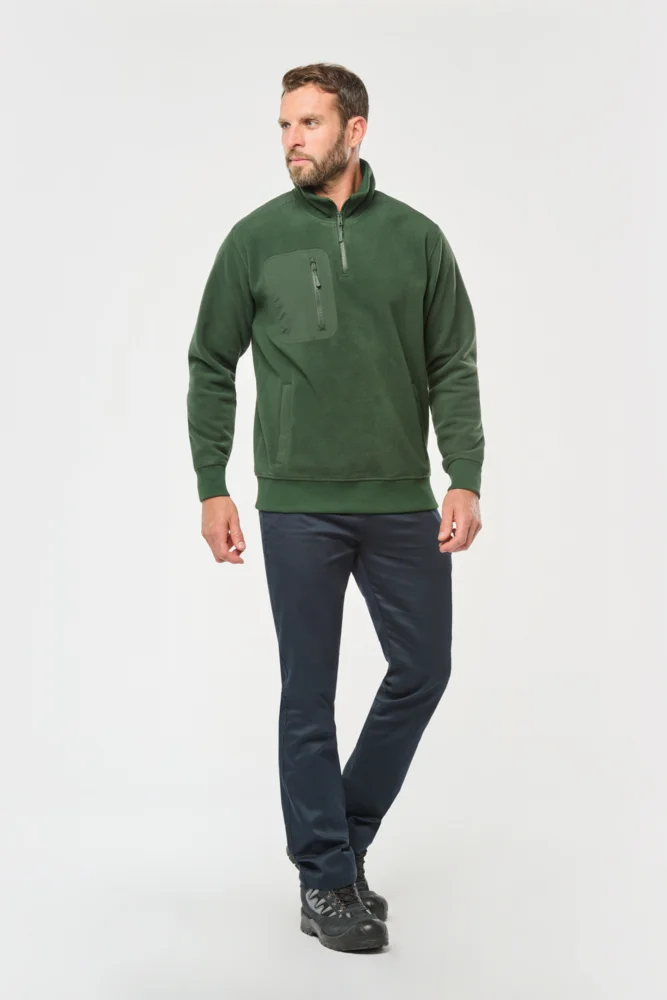 Workwear Fleece mit 1/4 Zip