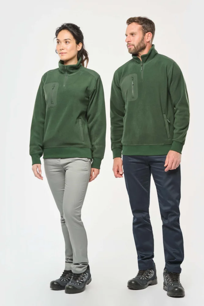 Workwear Fleece mit 1/4 Zip
